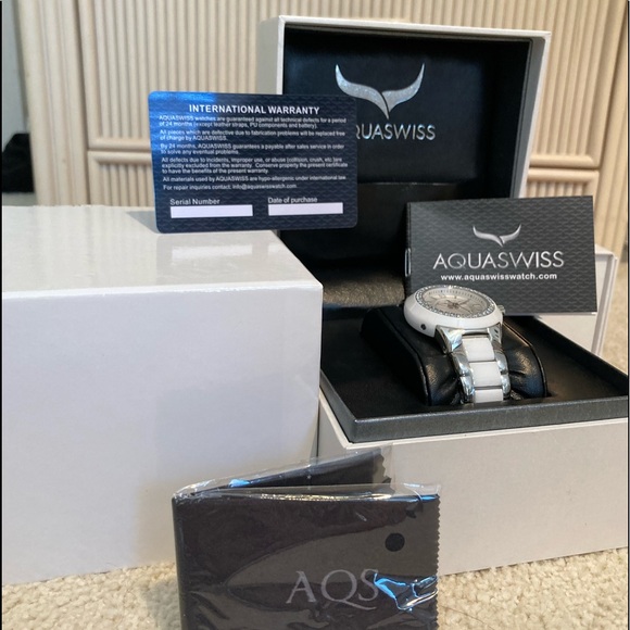 Aquaswiss Sea Star White and Silver Watch - Picture 2 of 7